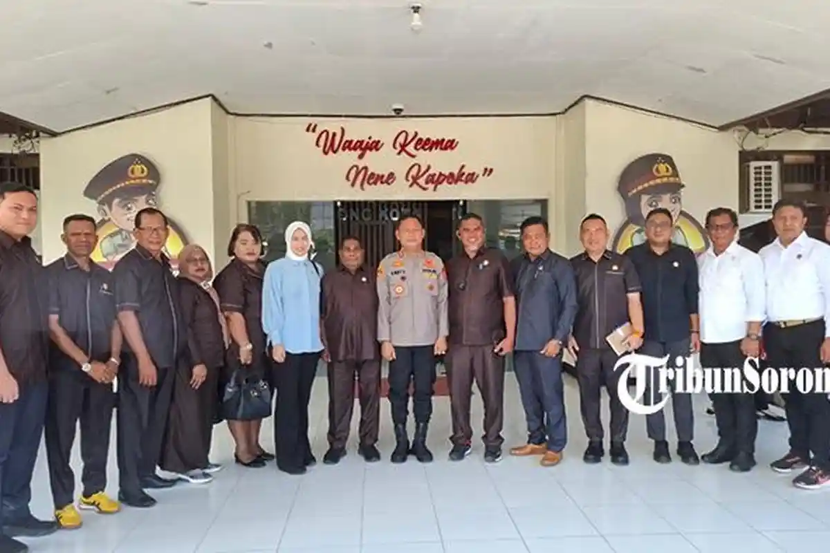 Pansus Cipayung Temui Kapolresta Sorong Kota, Ini Progres Investigasi Penembakan saat Demo NFRPB