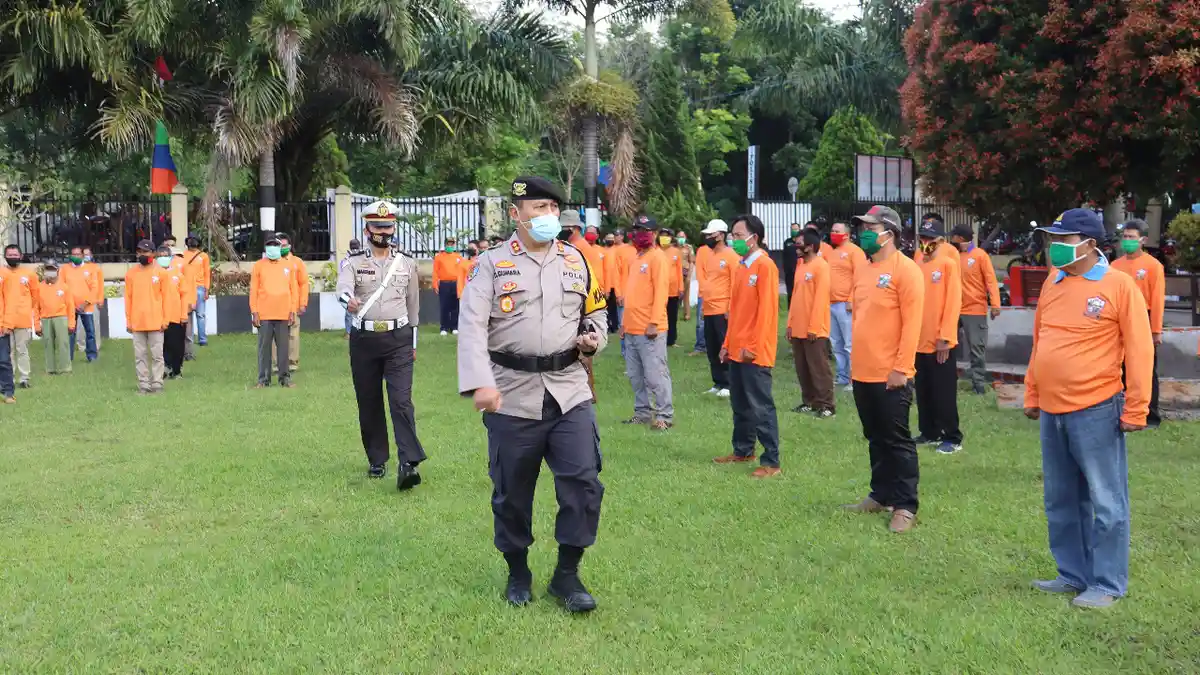 AKBP Dolly Gumara Siapkan 350 Relawan Disetiap Kelurahan, Siap Siaga Hadapi Karhutla di Pagaralam