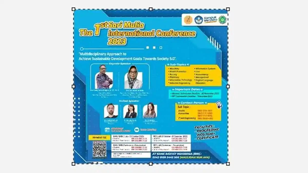 Sari Mulia International Conference 2023 Dilaksanakan Secara Daring