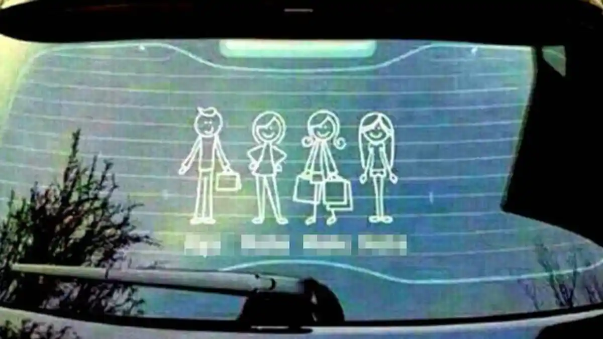 Undang Pelaku Kejahatan Beraksi, Stiker di Belakang Mobil Ini Berbahaya, Berikut Buktinya !