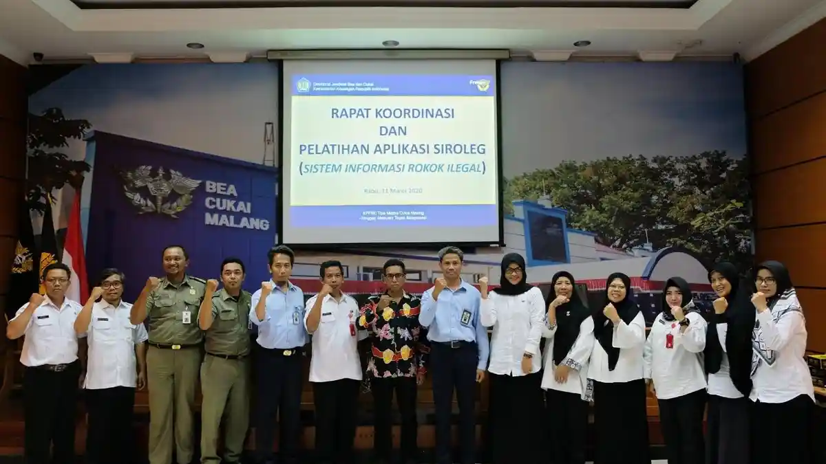 Aplikasi Siroleg, Senjata Bea Cukai dan Pemda Malang Gempur Rokok Ilegal