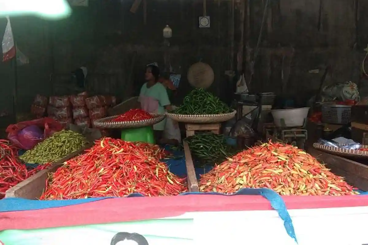 Cabai Melambung Jadi Rp60.000, Harga Sejumlah Bumbu Dapur di Sorong Naik
