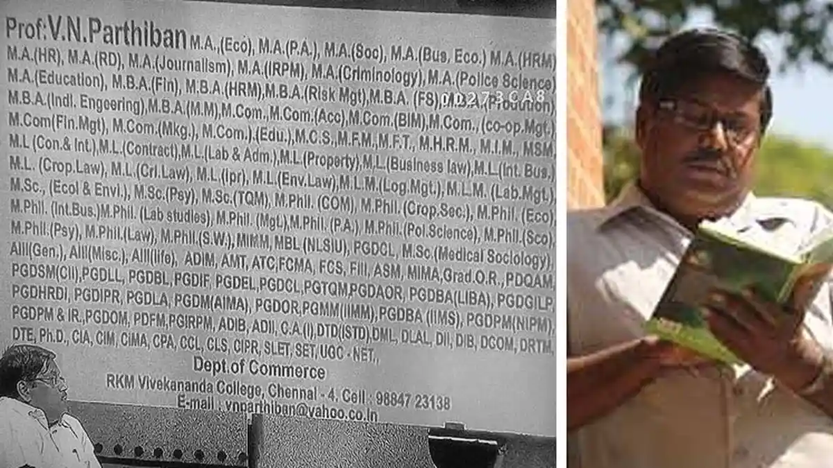 Dosen di India Ini Punya 145 Gelar Akademik dan Masih Ingin Menambahnya