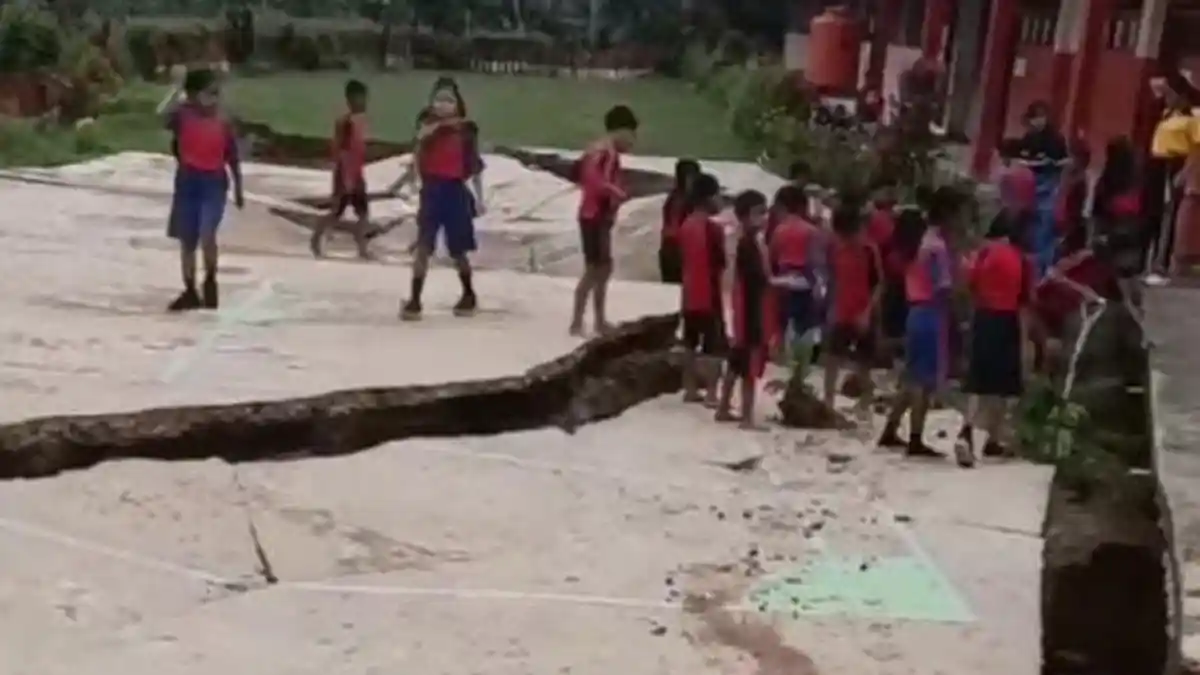 Akibat Longsor Susulan di Buntao Toraja Utara, SDN 8 Buntao Terancam Roboh