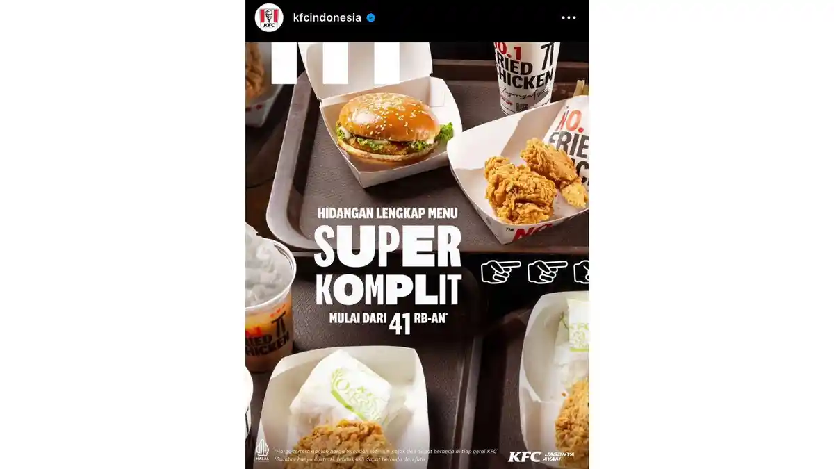 Intip Promo KFC Hari Ini, Nikmati Makan Kenyang Murah dengan Super ...