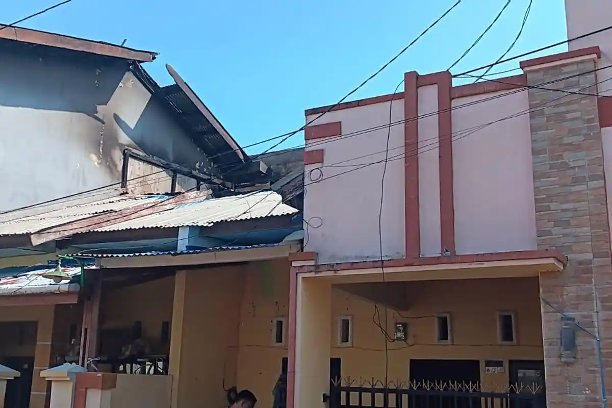 Kebakaran Kompleks Raihana Kota Sorong Jelang Lebaran, Ketua RT Harapkan Ini Bagi Korban