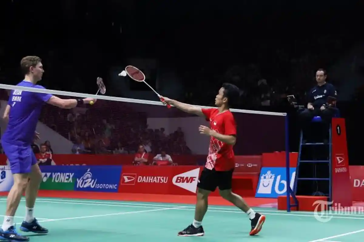 Jadwal dan Head to Head Anthony Ginting vs Viktor Axelsen di BWF WTF Tour Final Badminton 2021 Live