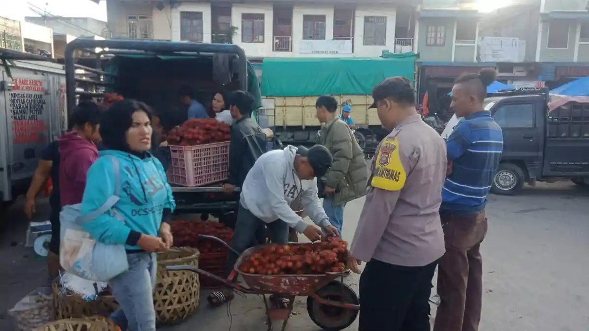 Jelang Pilkades 2023, Personel Polsek Porsea Lakukan Cooling System