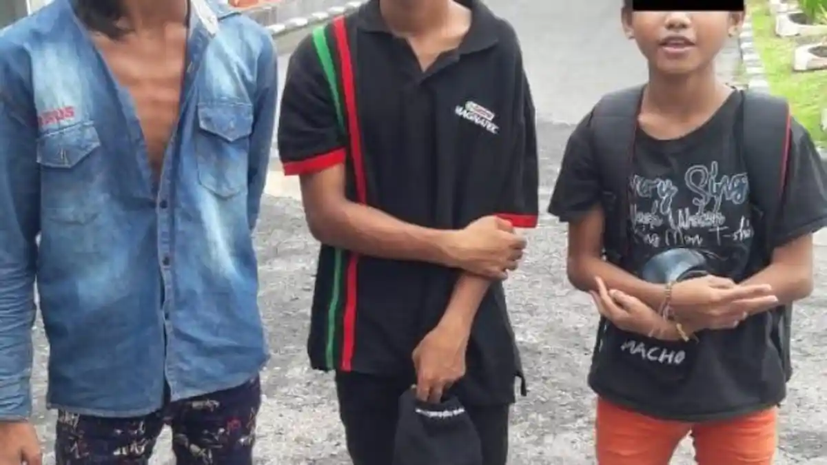 Mabuk dan Bikin Keributan, Tiga Pemuda Tuminting Diciduk Tim Paniki Polresta Manado