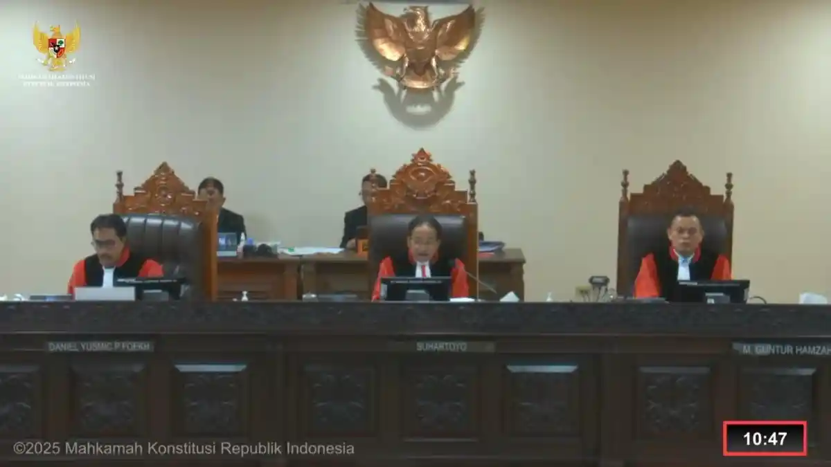 Sidang PHPU Pilgub Babel 2024 di MK,  Agenda Minta Keterangan Saksi dan Alat Bukti Tambahan
