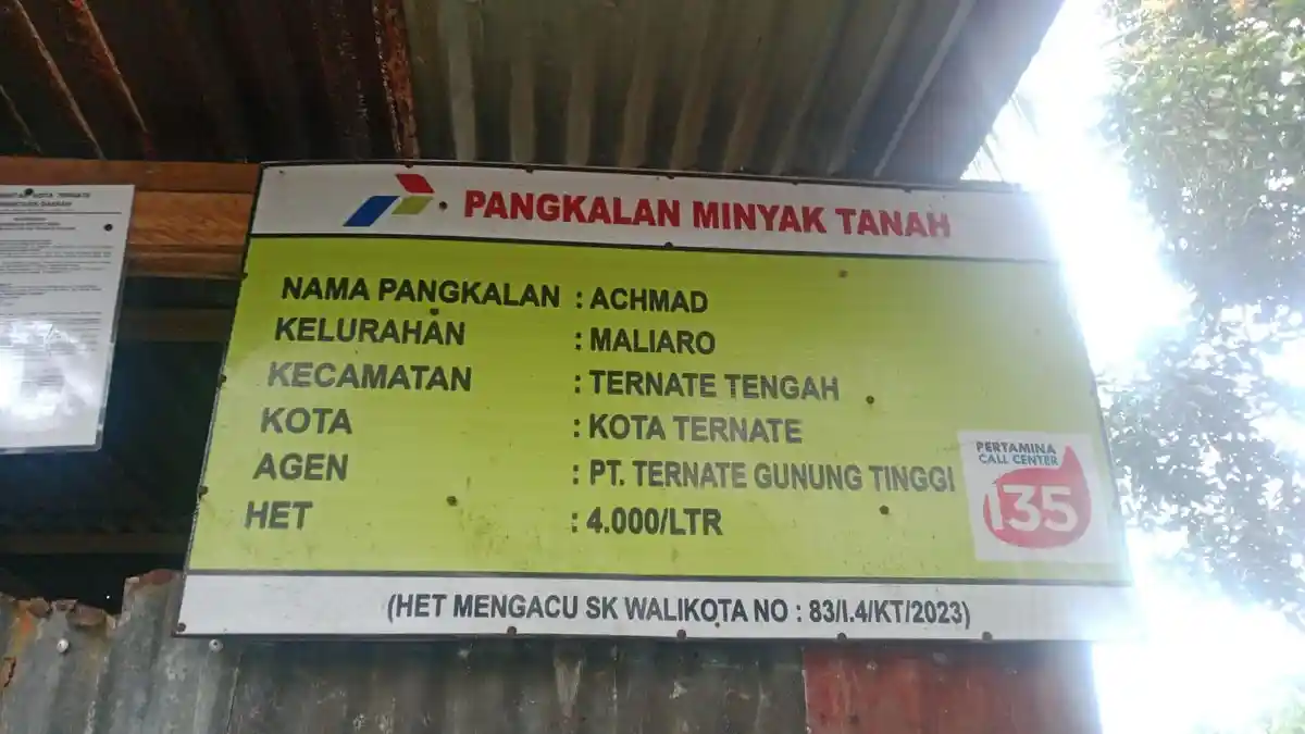 Jatah Tak Cukup, Warga Keluhkan Sistem Penyaluran Mitan di Kelurahan Maliaro Ternate
