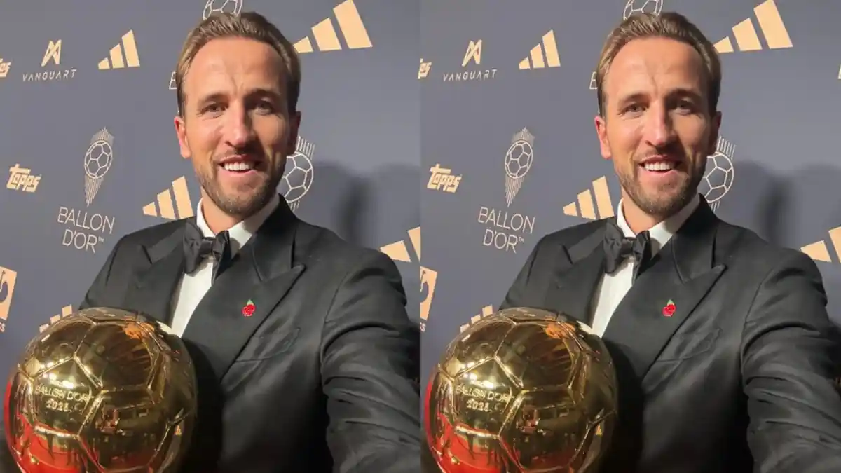 Ungguli Kylian Mbappe dan Lamine Yamal, Harry Kane Sabet Trofi Ballon d ...