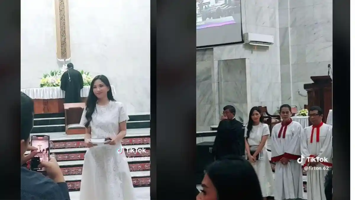 Jessica Mila Jalani Peneguhan Sidi Jelang Menikah dengan Yakup Hasibuan