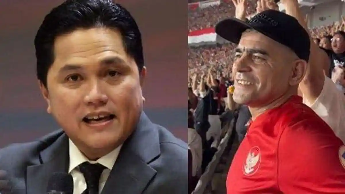 Erick Thohir Disentil Keras Usai Cristian Gonzalez Nonton Timnas di Kursi Tribun, Dulu Skuad Andalan