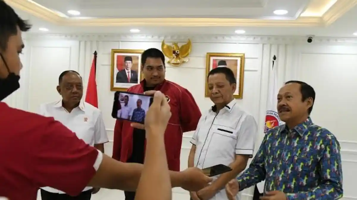 Temui Kemenpora, Sekda Sumut Minta Percepatan Pembangunan Stadion Utama untuk PON 2024