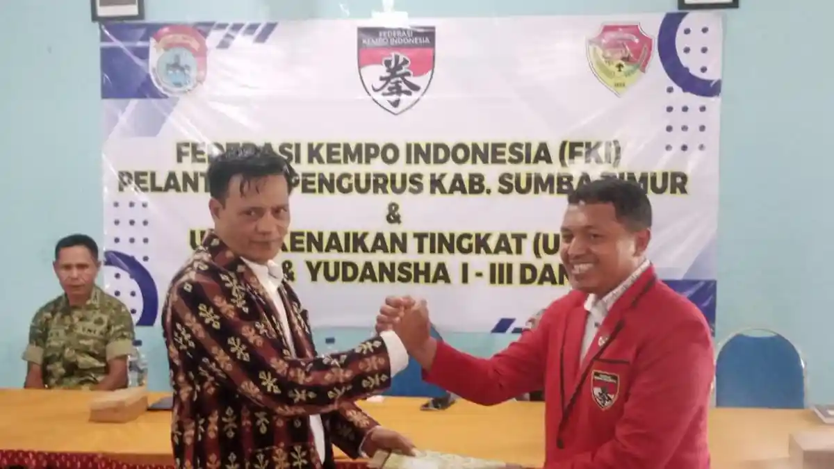 Pengka Kempo FKI Sumba Timur Periode 2026-2030 Resmi Dikukuhkan