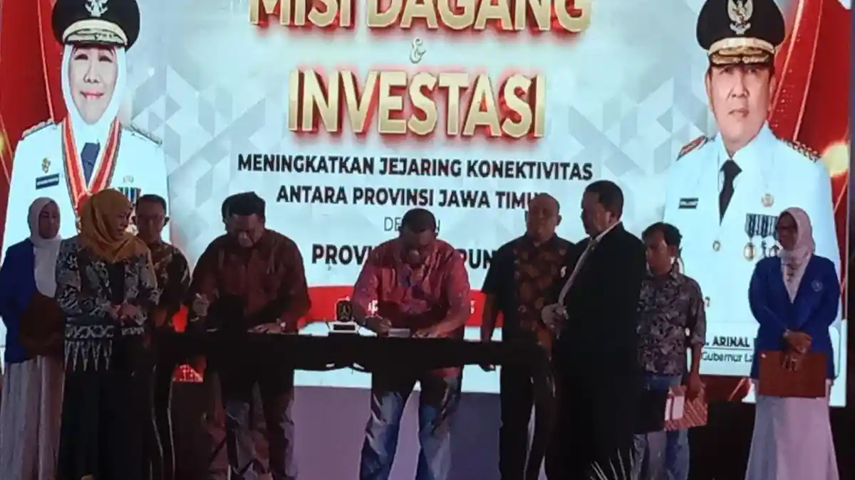 Pemprov Lampung Sodorkan Perusahaan Aviation Security pada Misi Dagang dan Investasi dengan Jatim