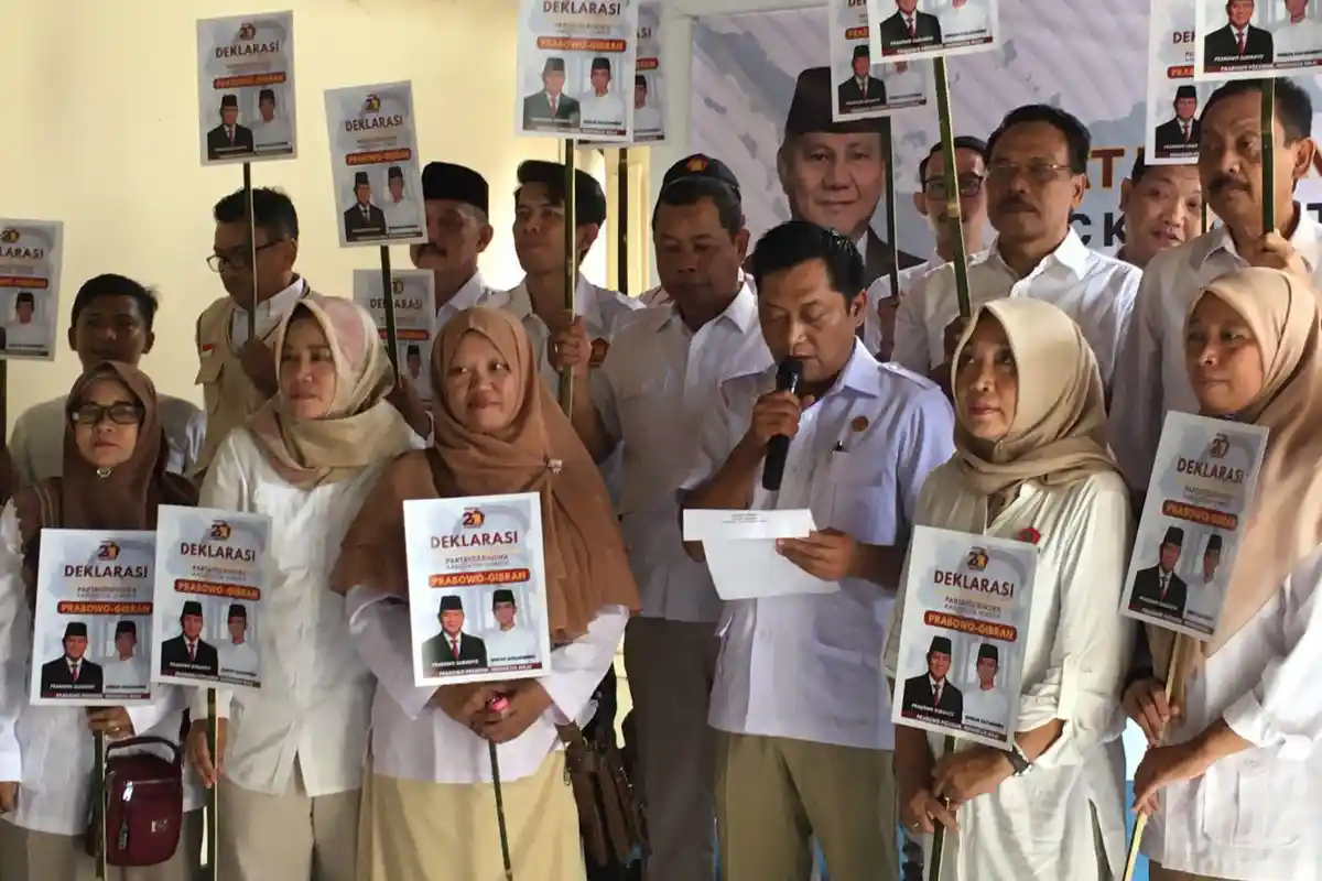 Gerindra Jember Deklarasi Gibran Jadi Cawapres Prabowo di Pilpres 2024
