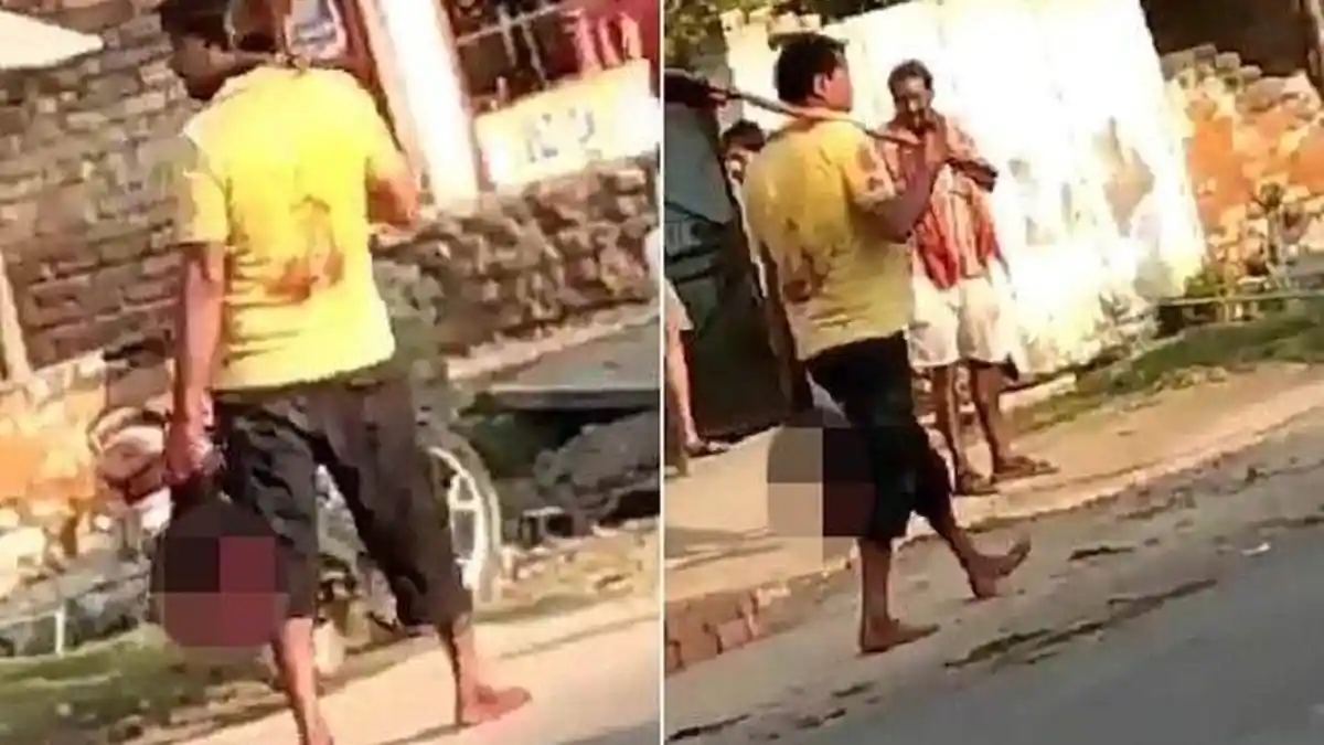 Bawa Kepala Istri yang Telah Dipenggal Keliling Kampung, Suami Kesal Dituduh Selingkuh