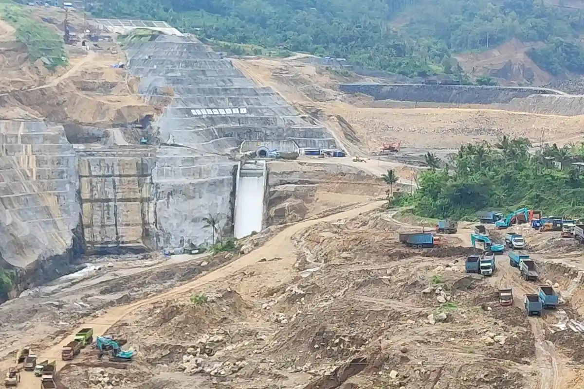 Proyek Bendungan Bagong Trenggalek tak Terdampak Efisiensi Anggaran