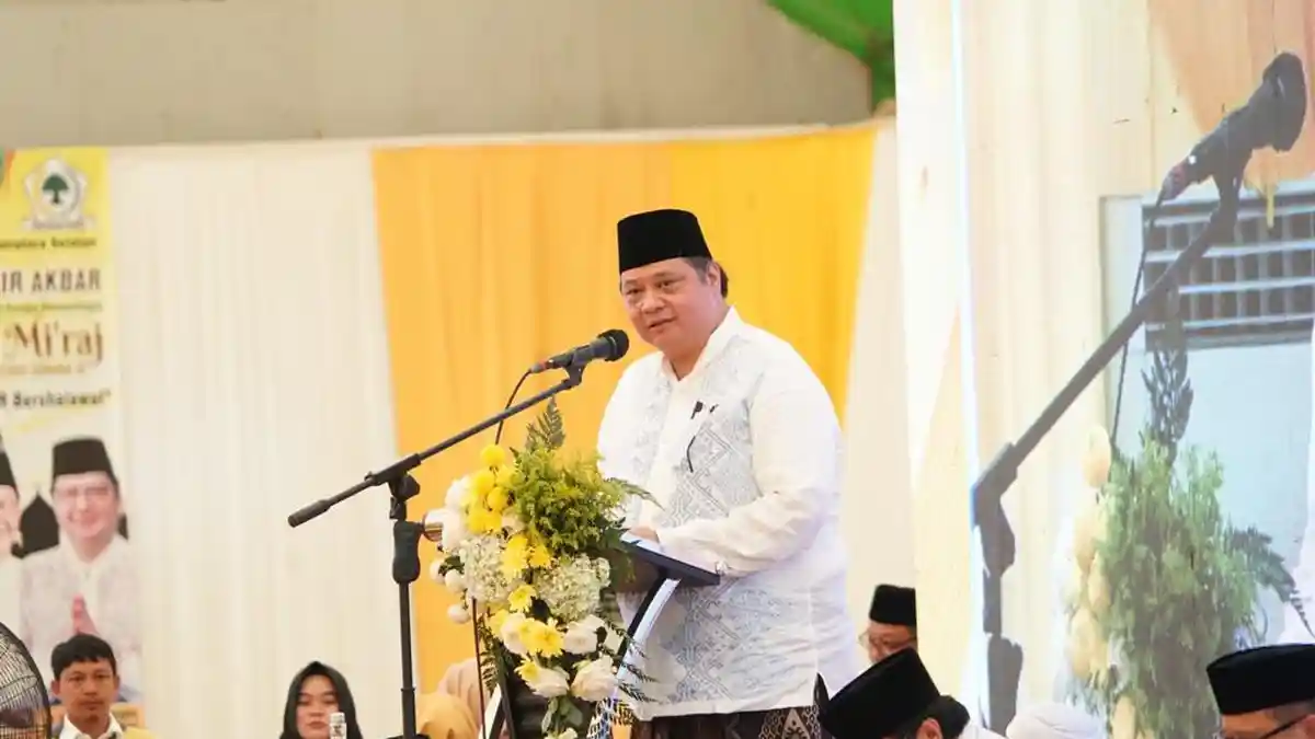 Airlangga Minta Wagub dan Ketua DPD Tandem Menangkan Golkar di Sumsel