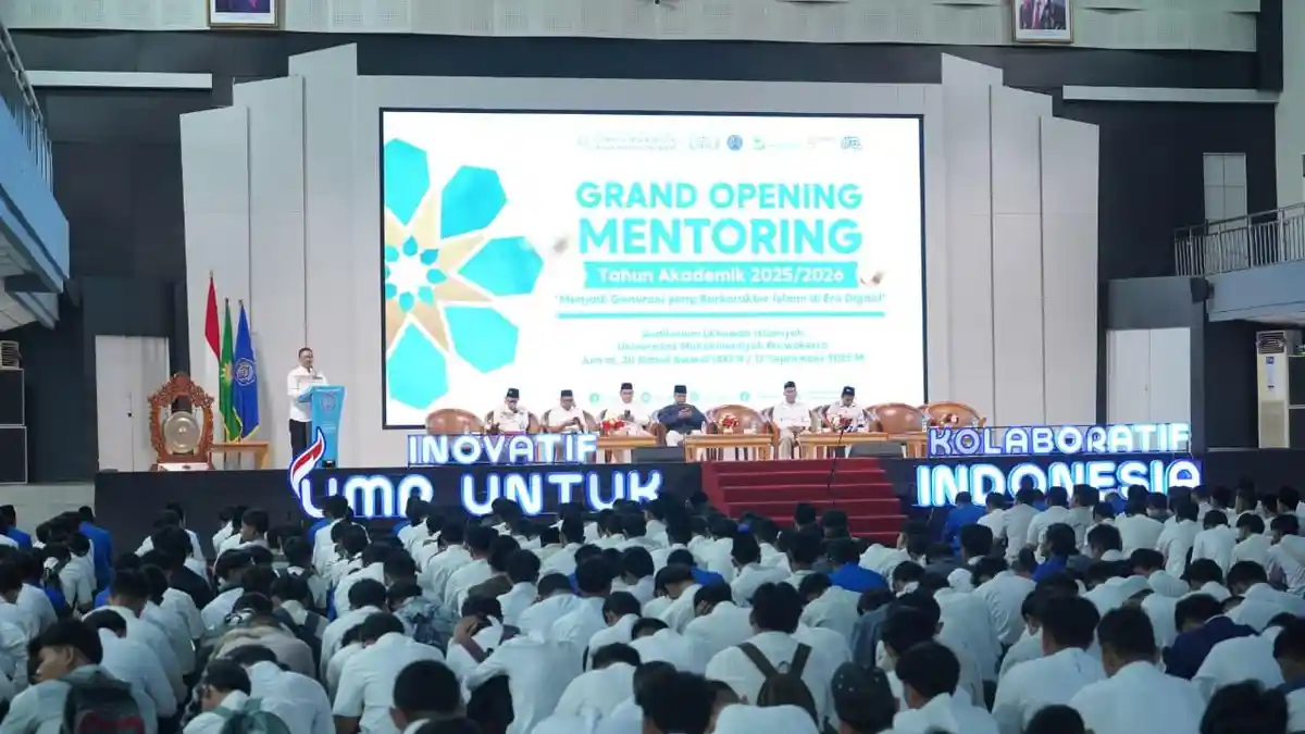 UMP Gelar Grand Opening Mentoring 2025, Tekankan Karakter Islami di Era Digital