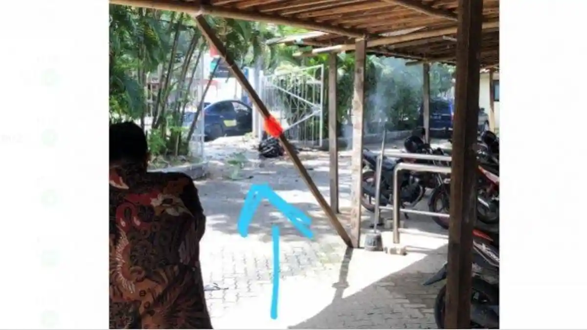 Diduga Bom Meledak di Gereja Katedral Makassar