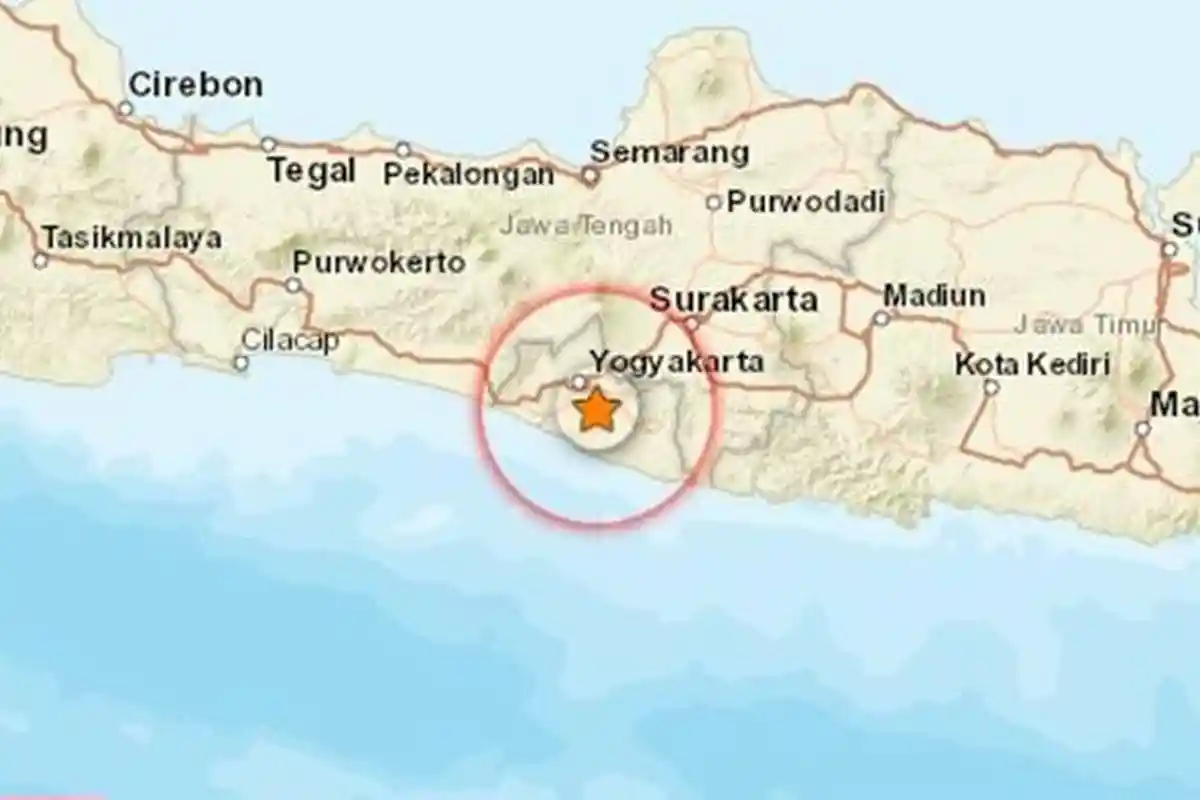 Gempa Hari Ini, Info BMKG Terkini Minggu 15 Oktober 2023, Baru Saja Terjadi di Yogyakarta