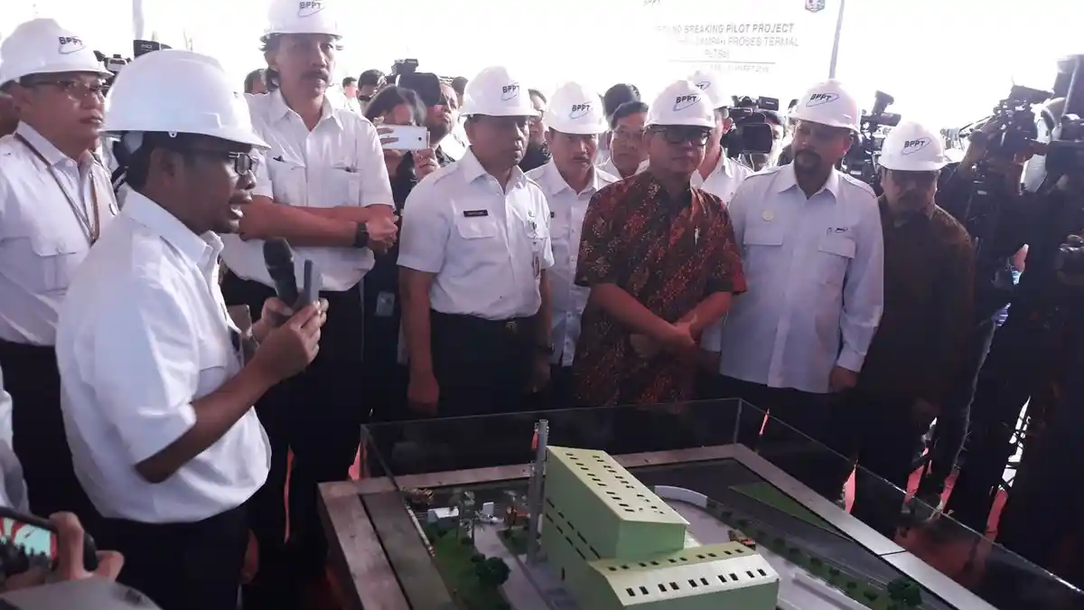 Begini Penjelasan Teknologi PLTSa Mengolah Sampah Bantar Gebang Jadi Listrik