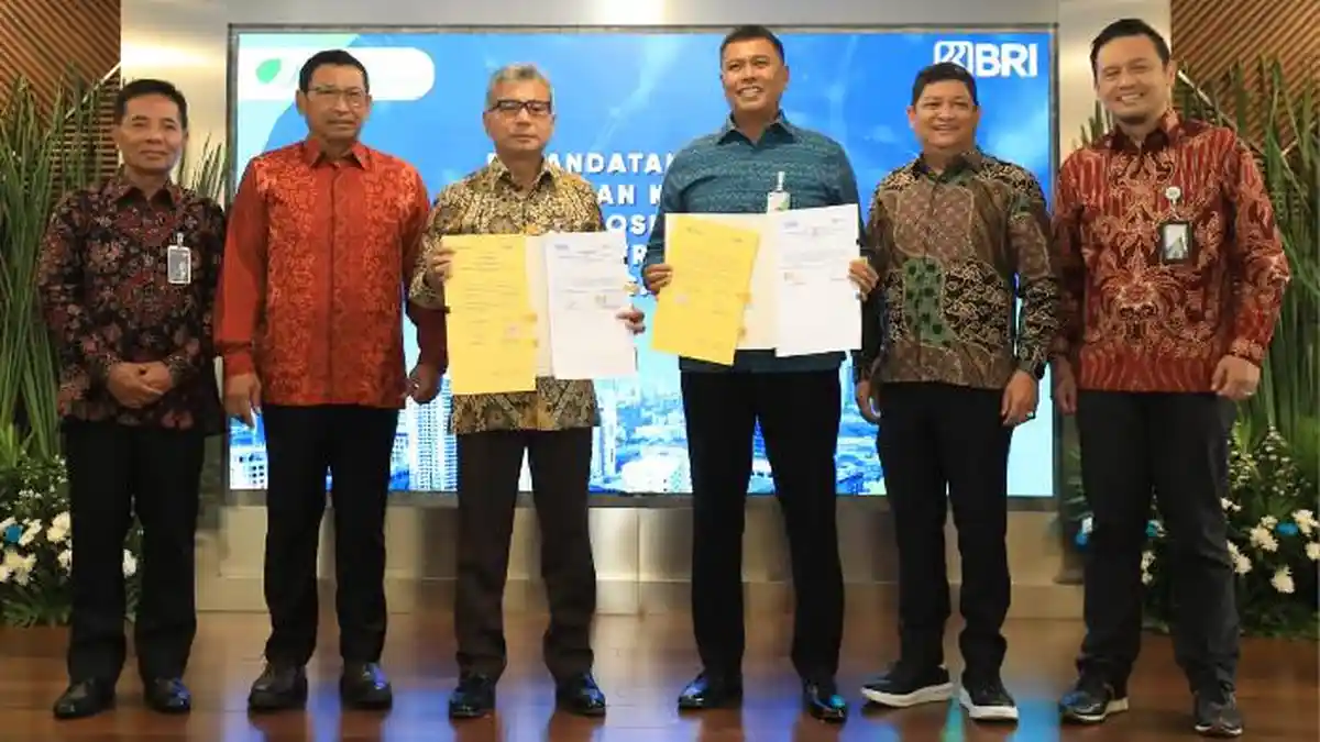 BRI dan BPJS Ketenagakerjaan Tandatangani Kerja Sama Layanan Single Bank Kustodian