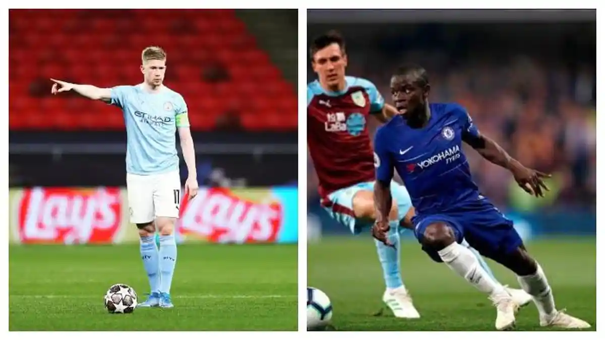 Head to Head Pemain Kunci City dan Chelsea: Kevin De Bruyne vs Kante