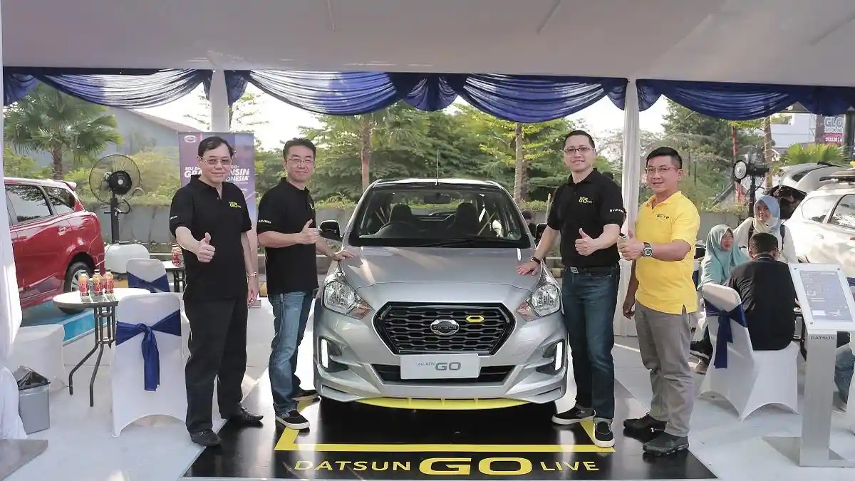 New Datsun GO-live Special Version Sapa Warga Yogya di Event 'Live Matsuri'