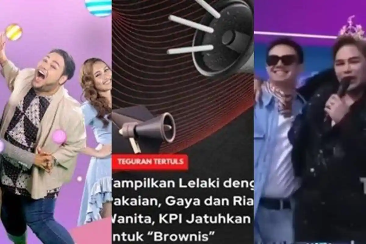 Langgar Etika, KPI Jatuhkan Sanksi untuk Brownies,  Aksi Ivan Gunawan Dandan bak Wanita jadi Sebab