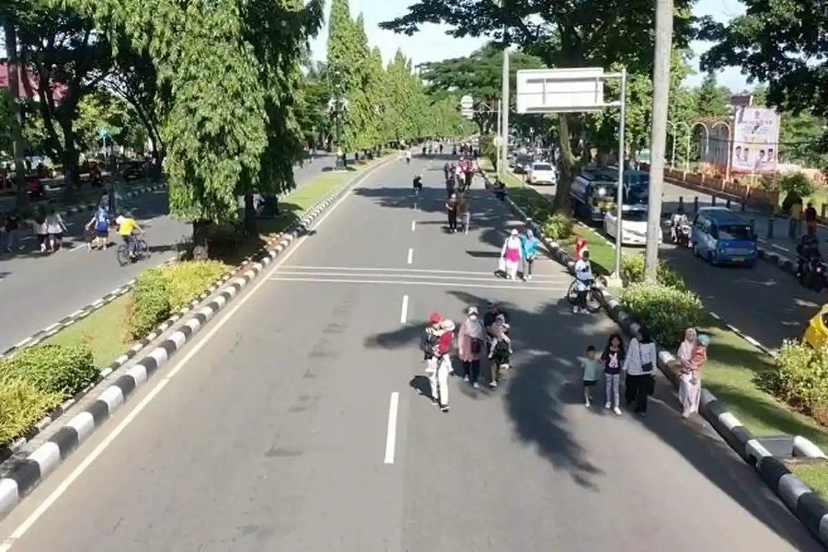 Car Free Day Perdana Sukses Digelar di Cibinong, Sastra Winara Berharap Bisa Gerakan Roda Ekonomi