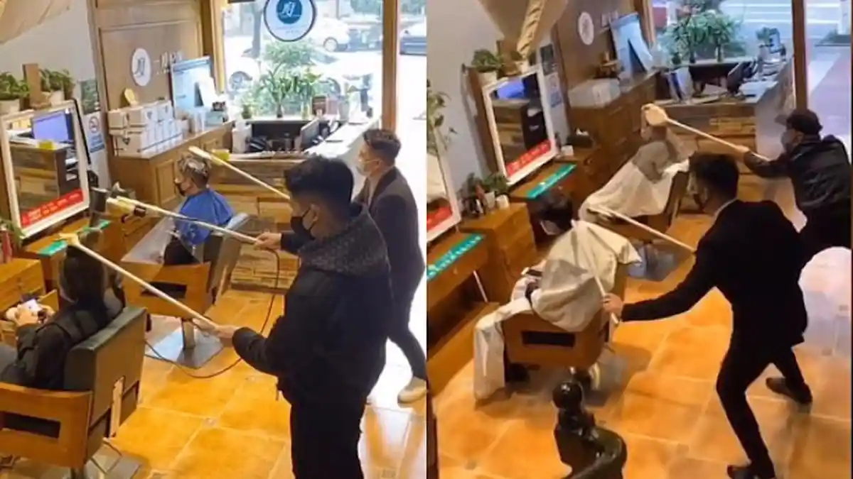 Cegah Penyebaran Virus Corona, Salon di China Buat Layanan Cukur dan Cuci Rambut 'Jarak Jauh'