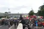 Demo Buruh Tolak Omnibus Law