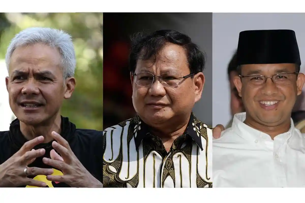 Hasil Survei Capres Pemilu 2024 dari 5 Lembaga, Prabowo dan Ganjar Bersaing Tipis, Anies Merosot