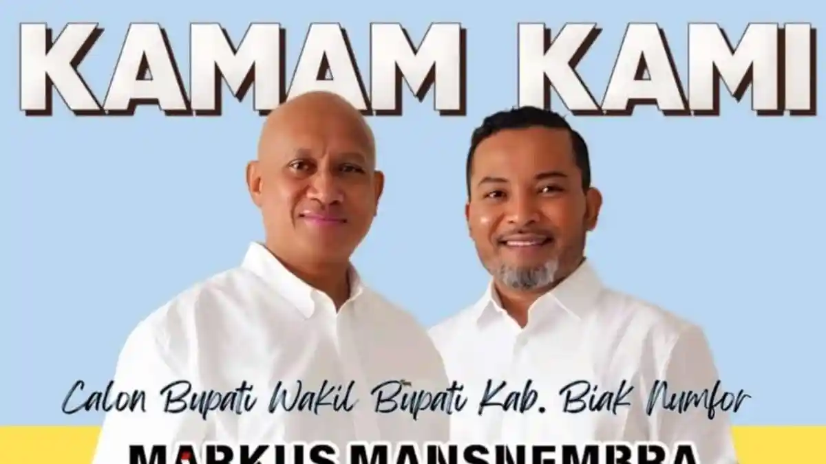 KPU Menetapkan Markus-Jimmy Calon Bupati Terpilih Biak Numfor