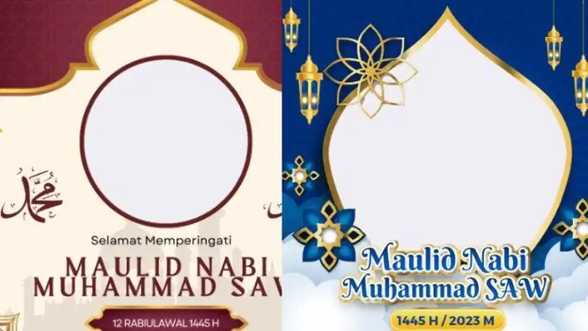 40 Link Twibbon Maulid Nabi Muhammad SAW 2023 dan Cara Menggunakannya, Bagikan di FB dan IG