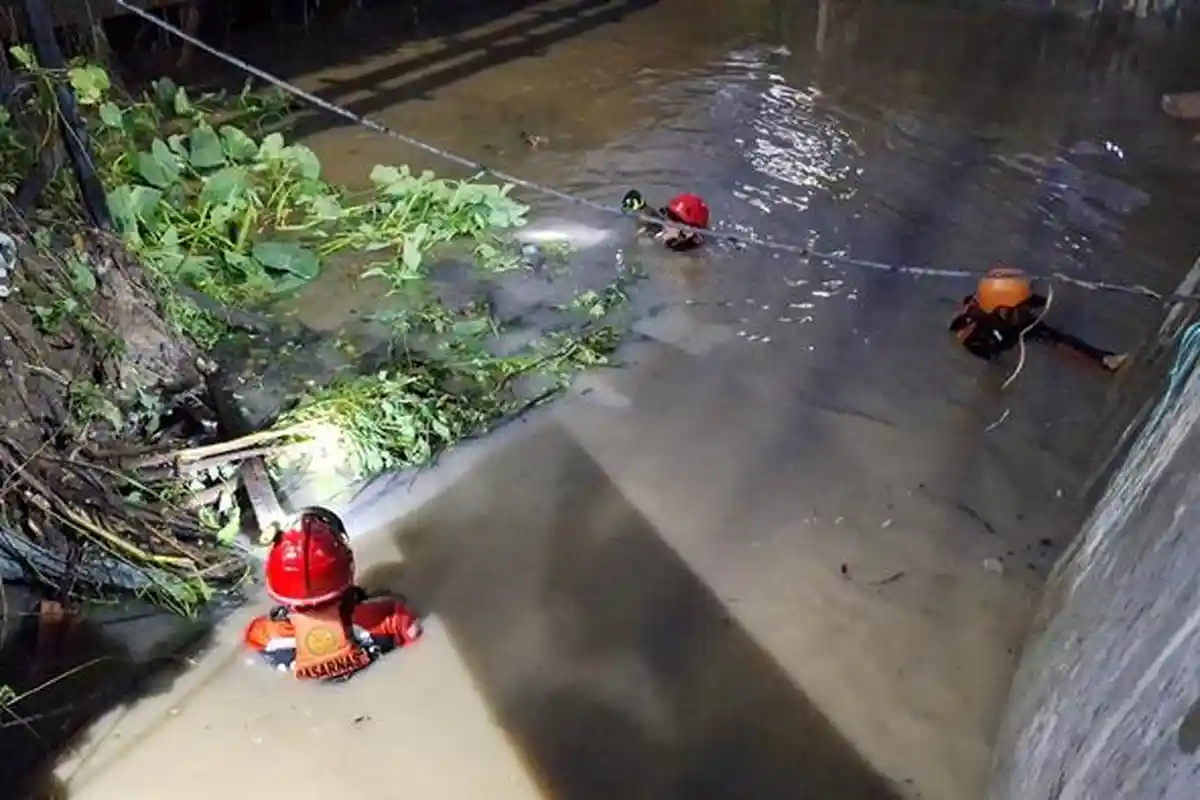 Pencarian Bocah 5 Tahun di Samarinda yang Terpeleset Masuk Gorong-gorong Dilanjutkan Besok