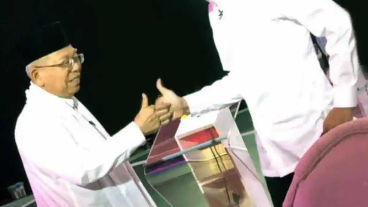 TKN: Prabowo Gagal Paham soal Terorisme, Jawaban Ma’ruf Tajam