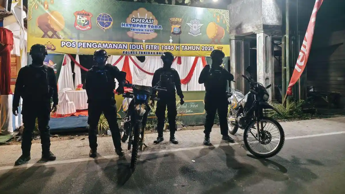 Dini Hari hingga Pagi, Tim Spartan Polres Tanjungbalai Patroli Wilayah Rawan Gangguan Kamtibmas