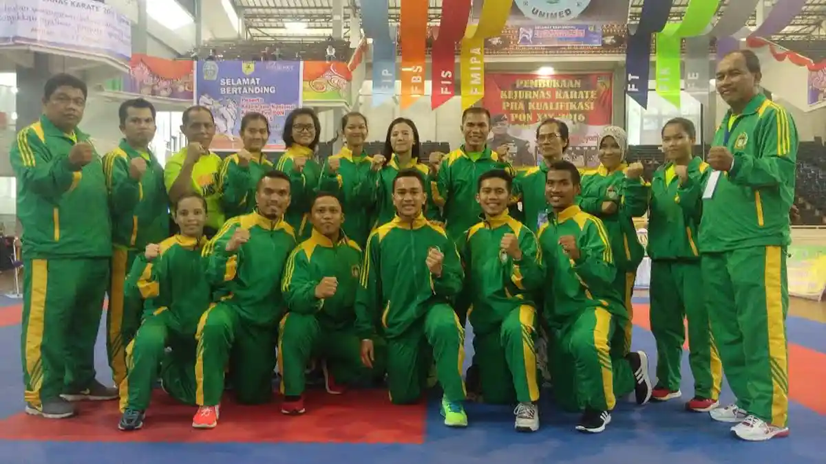 Sumut Kerahkan 18 Atlet Bertanding Kejurnas Karate dalam Pra Pon