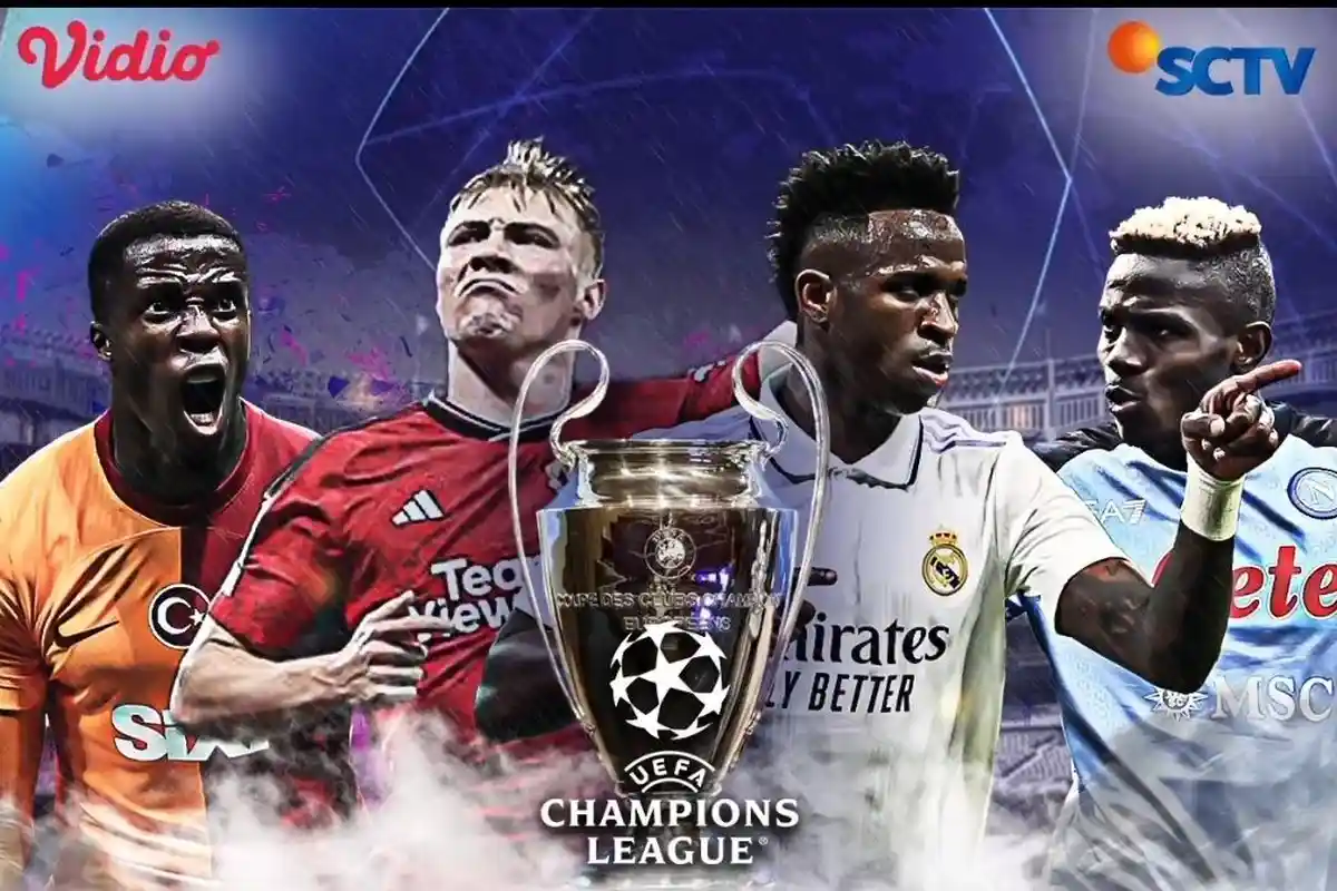 Jadwal Bola Liga Champion Tayang SCTV, Hidup Mati Galatasaray vs Man Utd, Madrid vs Napoli, Arsenal?