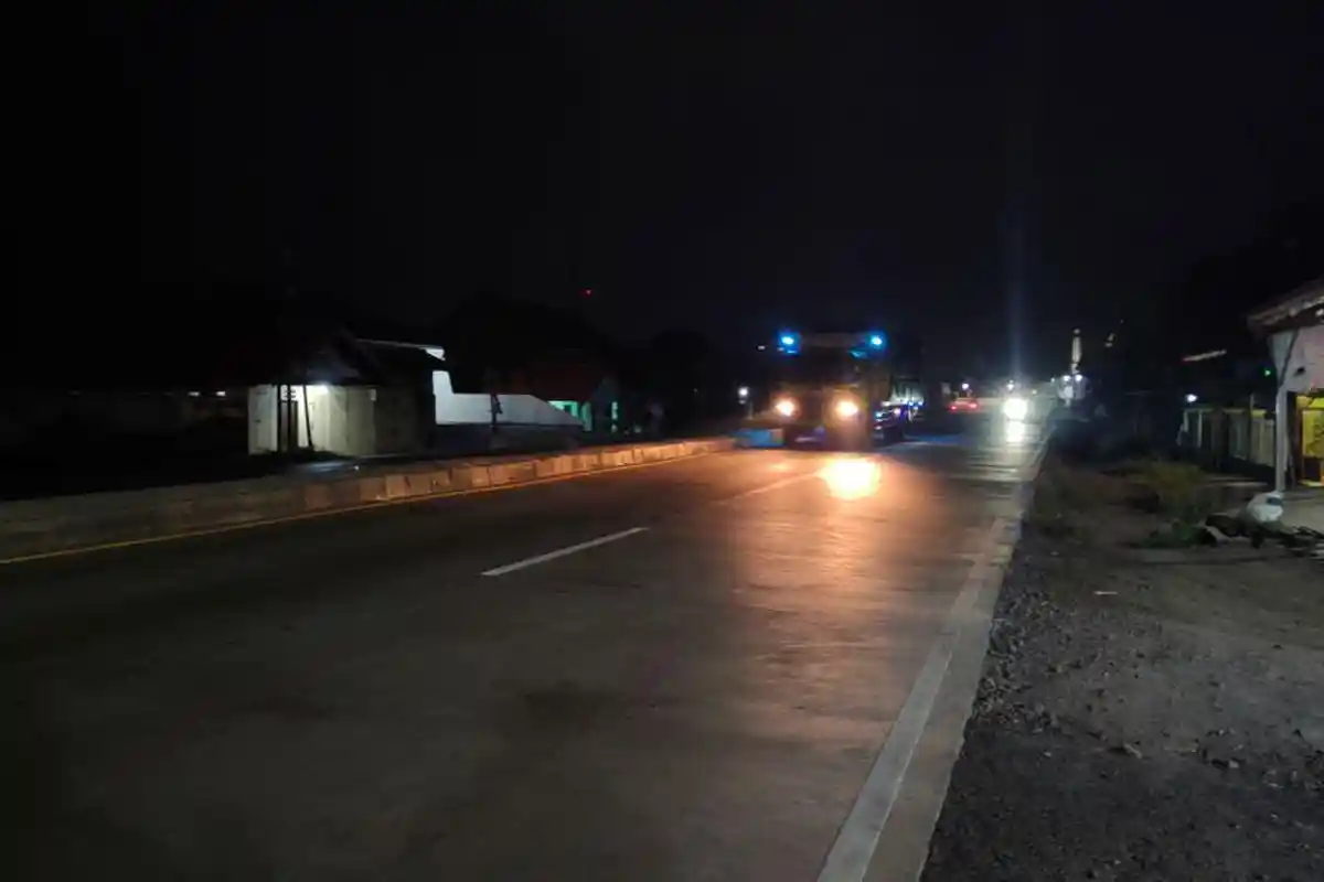 Sebagian Jalur Pantura Indramayu Gelap Gulita Jelang Mudik Lebaran, Polisi Singgung Soal PJU