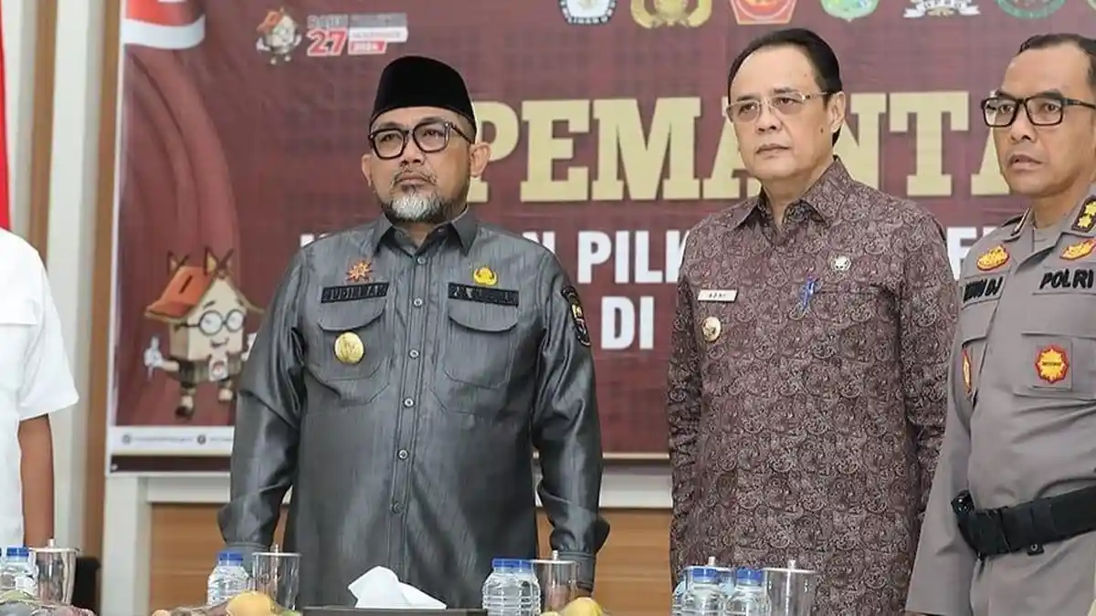 PJ Bupati Tebo dan Pjs Gubernur Jambi Pantau Kesiapan Pilkada 2024