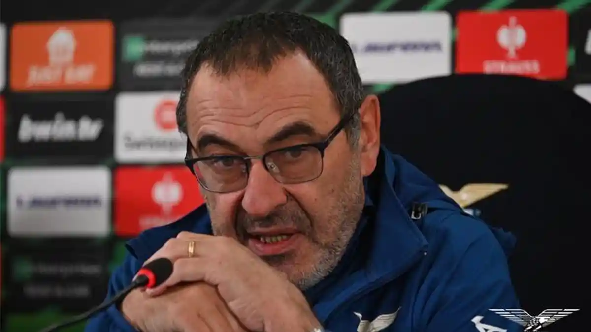 Lazio vs CFR Cluj: Menang dengan 10 Pemain, Sarri Kecam Wasit Inggris
