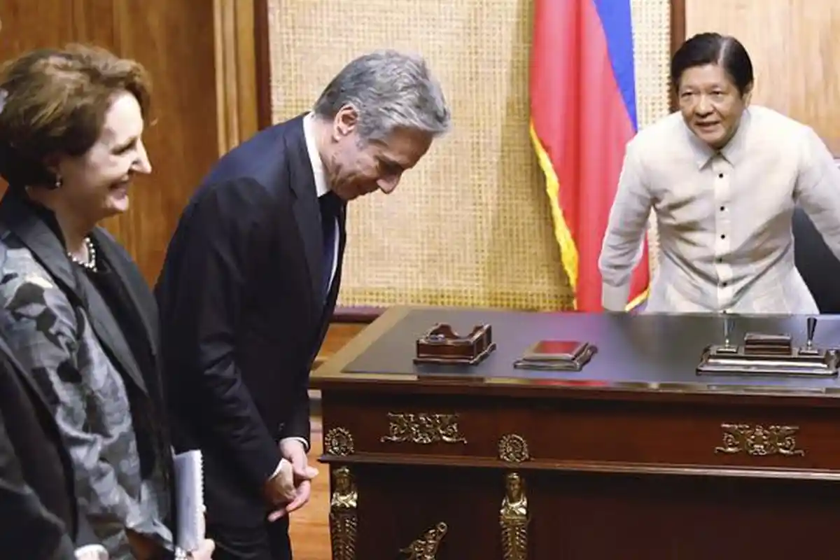 Antony Blinken: AS Siap Bantu Filipina Jika Diserang di Laut China Selatan