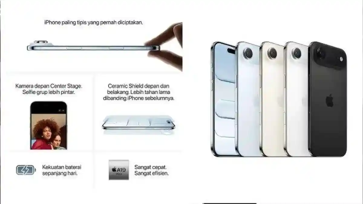 iPhone Air 2 vs iPhone 18: Bocoran Spek dan Prediksi Harga Awal 2026, Tunggu atau Beli?