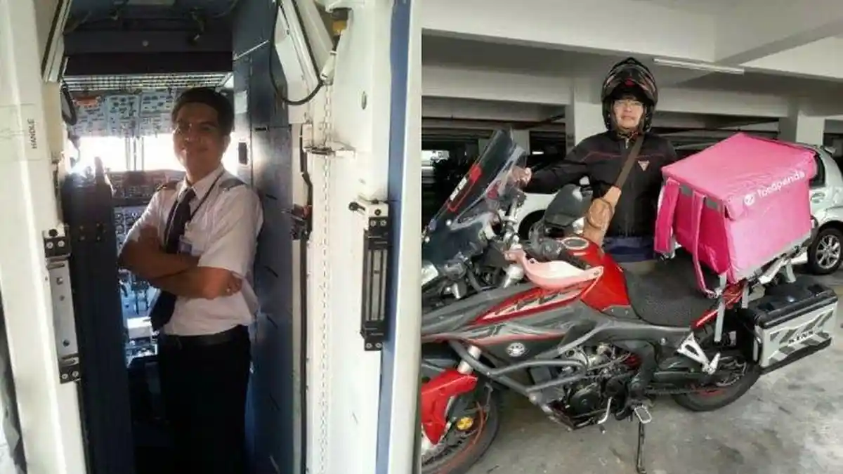 Dulu Digaji Rp 2 Juta/Hari, Kini Rp 240 Ribu/Hari, Cerita Pilot Banting Setir jadi Kurir Makanan,